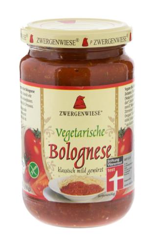 Zwergenwiese Vegetarische bolognaise bio 350g Producten in de kijker Webshop