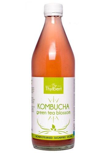 Bio kombucha green tea blossom 50 cl Kombucha Webshop