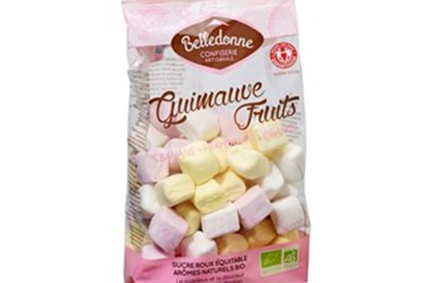 Marshmallow fruit bio 180g Snoepjes, koekjes en snacks Webshop